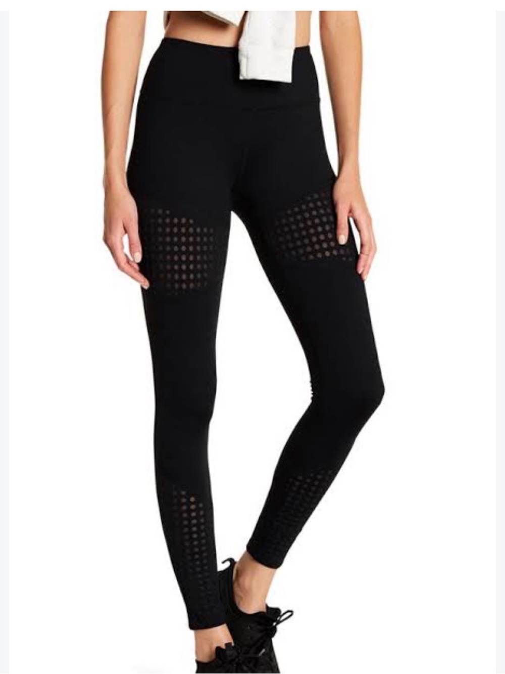 $138 Prjon black LEGGINGS SIZE S